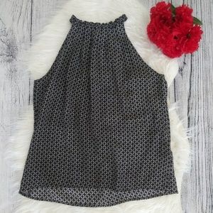 CYNTHIA ROWLEY 100% silk sleeveless top